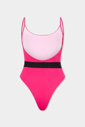Maillot une pièce avec logo Dsquared2