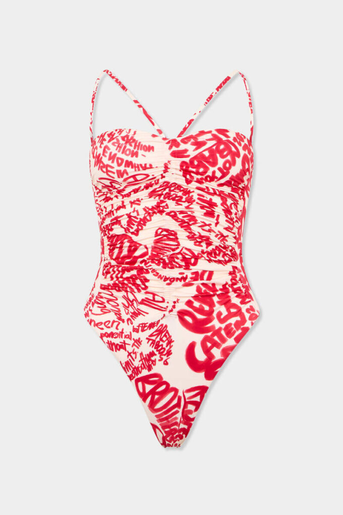 Maillot une pièce Rebel Hibiscus