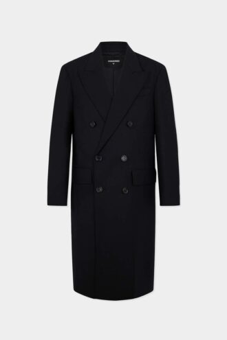 Manteau croisé sur mesure