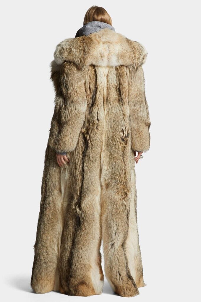 Manteau en fausse fourrure Coyote Archive