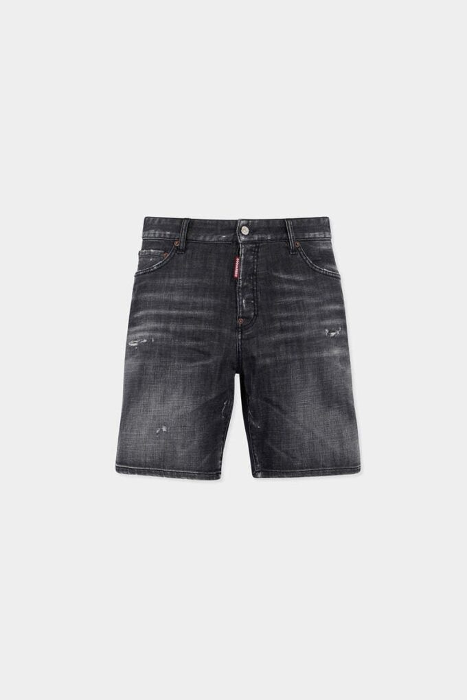 Marine Shorts délavés Black Fog