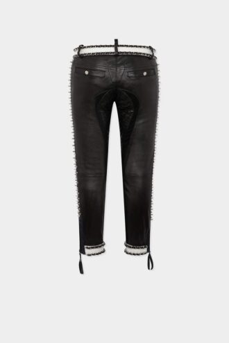 Pantalon de motard chic et rebelle