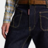 Pantalon sexy des années 70 délavé foncé Pantalon sexy des années 70 délavé foncé