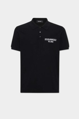 Polo Dsquared2 Milano teint, coupe tennis