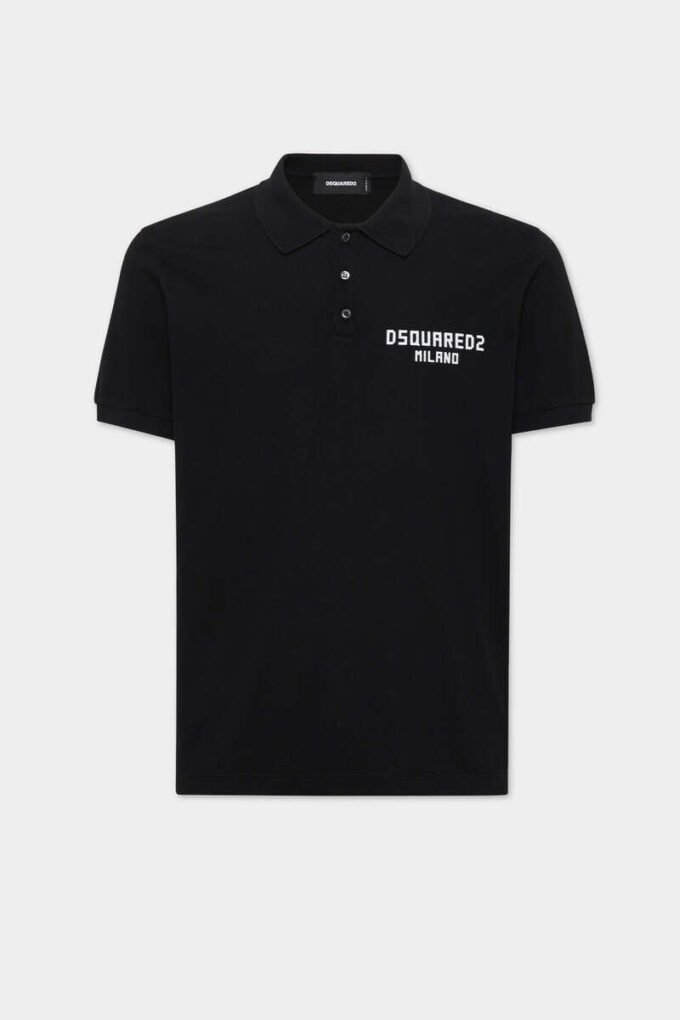 Polo Dsquared2 Milano teint, coupe tennis