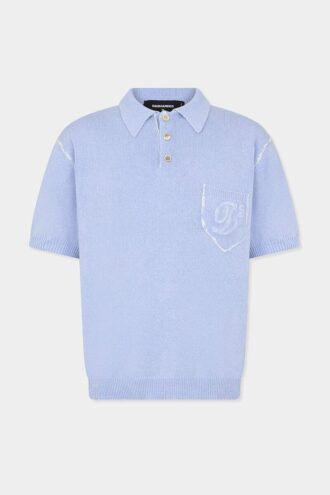 Polo à manches courtes signature Dsquared2