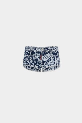 Rebel Hibiscus Dark Flower Shorts Rebel Hibiscus Dark Flower Shorts