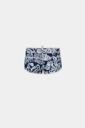 Rebel Hibiscus Dark Flower Shorts Rebel Hibiscus Dark Flower Shorts