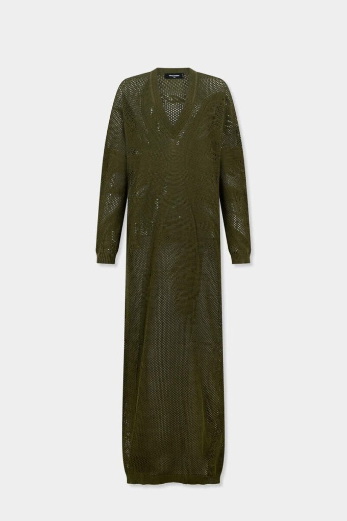 Robe en maille ajourée Robe en maille ajourée