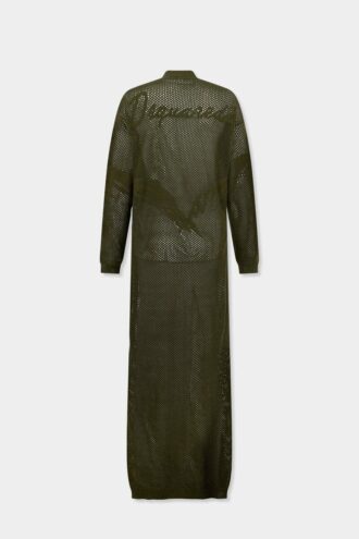 Robe en maille ajourée