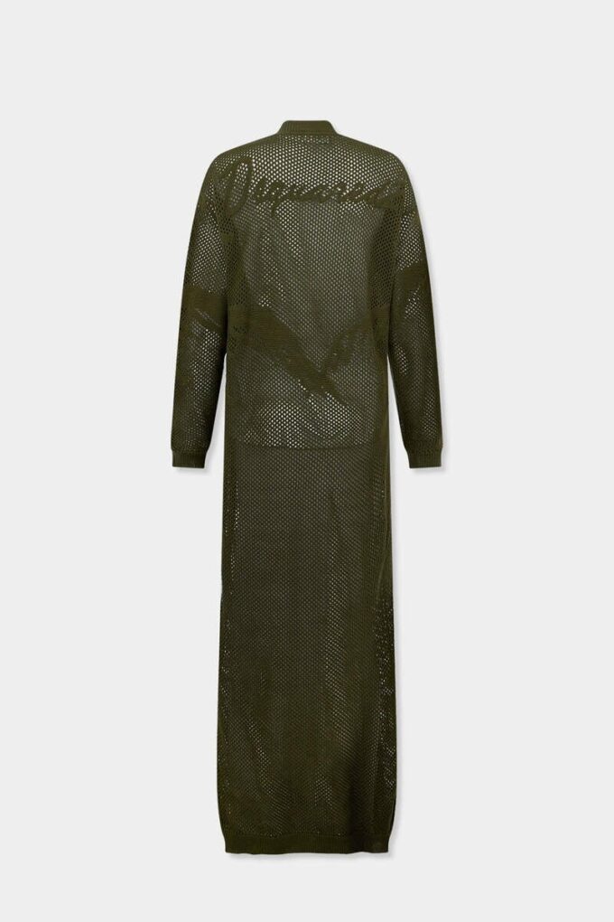 Robe en maille ajourée Robe en maille ajourée