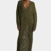 Robe en maille ajourée Robe en maille ajourée
