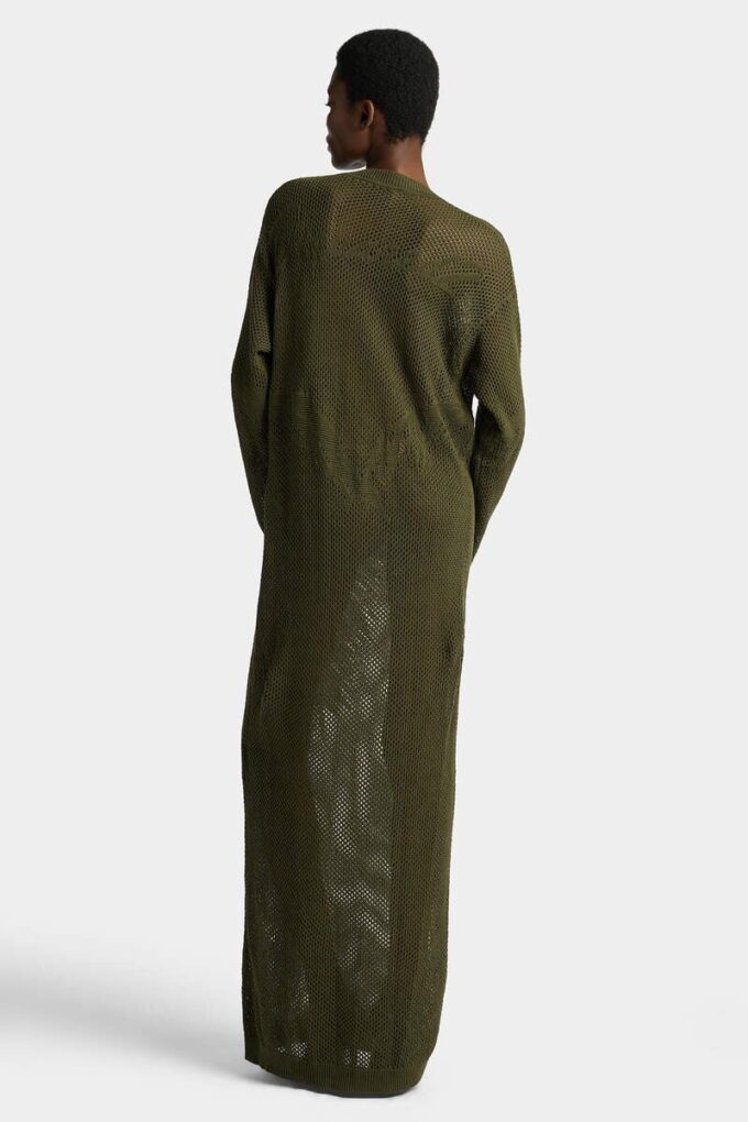 Robe en maille ajourée Robe en maille ajourée