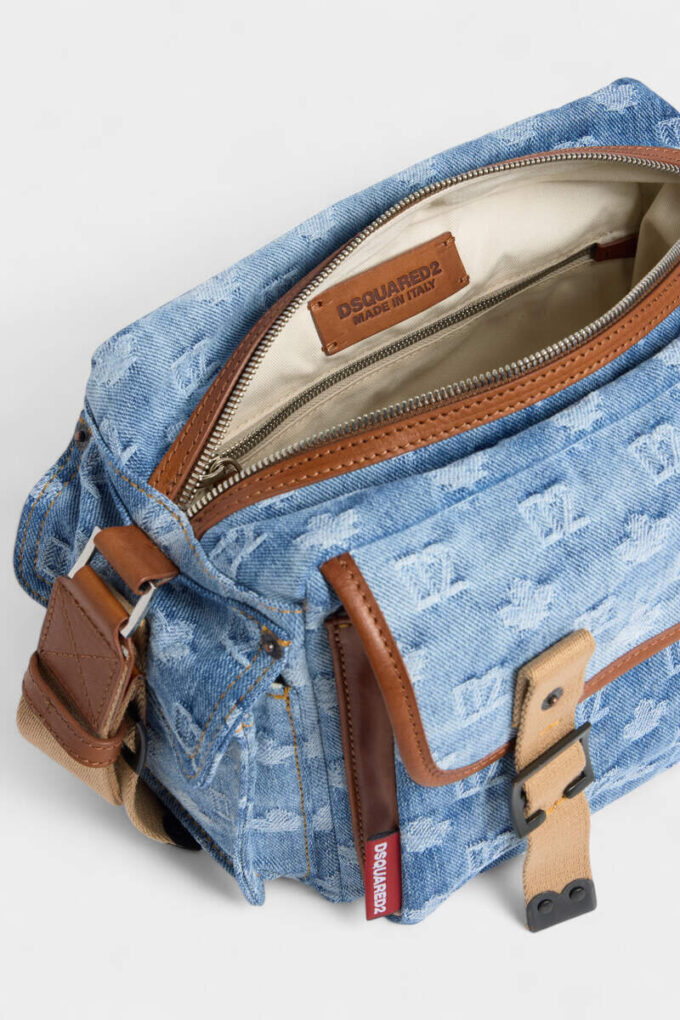 Sac à bandoulière D2 Monogram