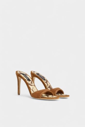 Sandales mules jumelles