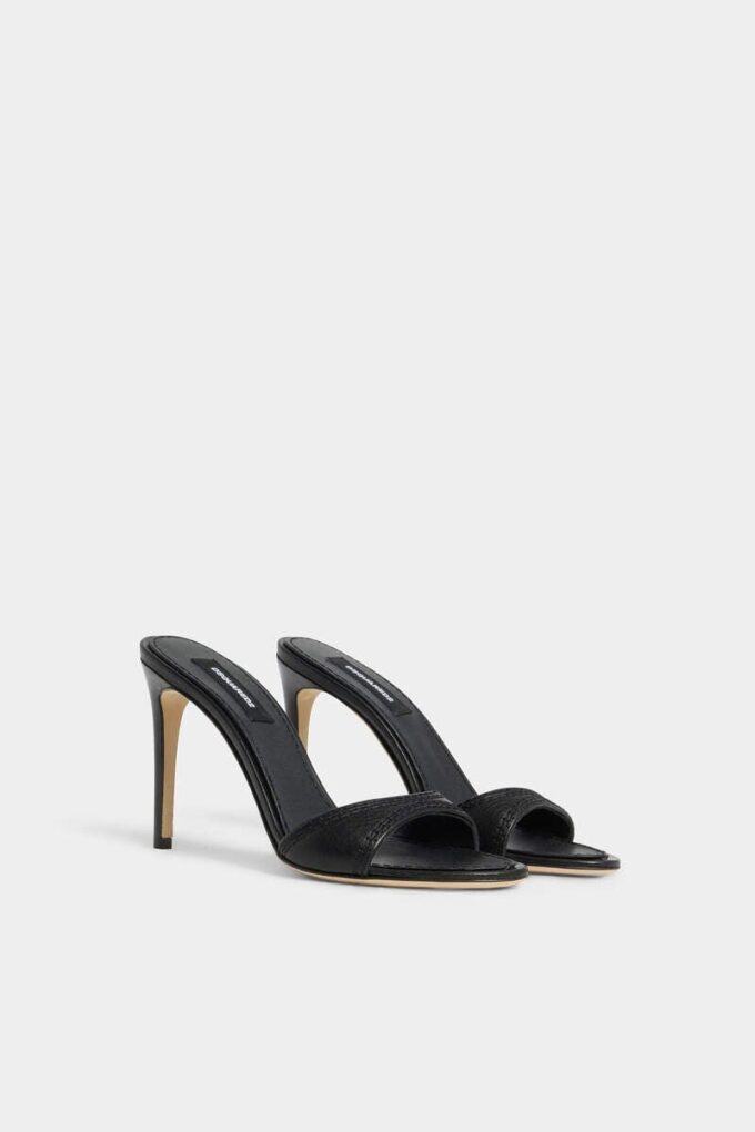 Sandales mules jumelles Sandales mules jumelles