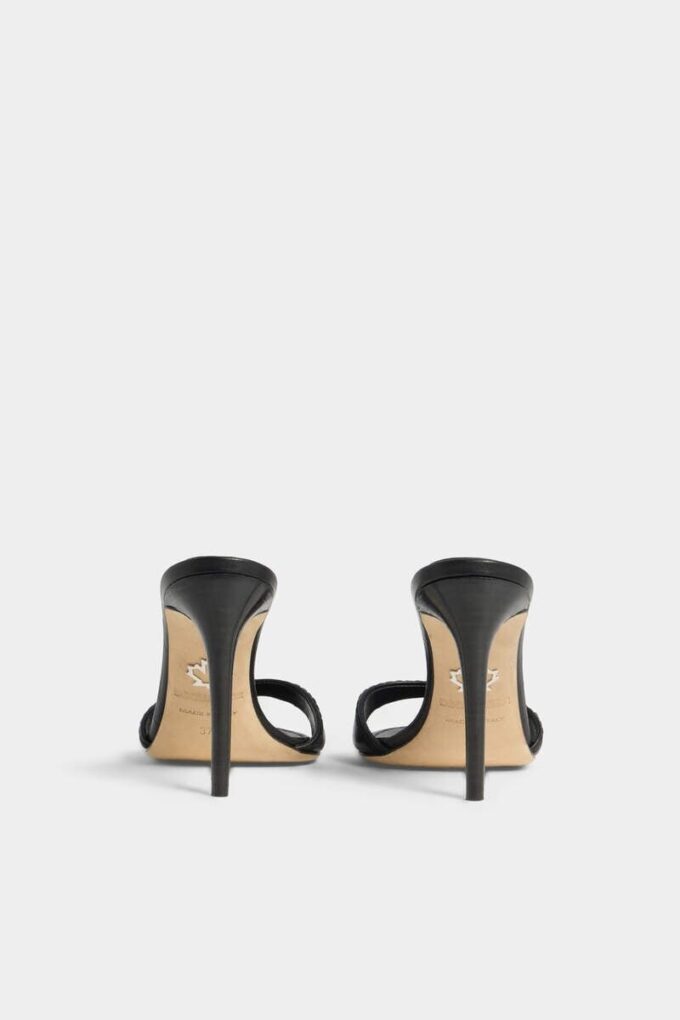 Sandales mules jumelles Sandales mules jumelles