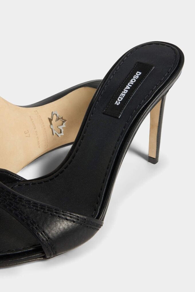 Sandales mules jumelles Sandales mules jumelles