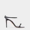 Sandales à talons avec nœud Sandales à talons avec nœud