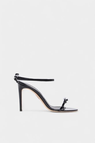 Sandales à talons avec nœud