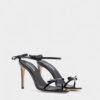 Sandales à talons avec nœud Sandales à talons avec nœud