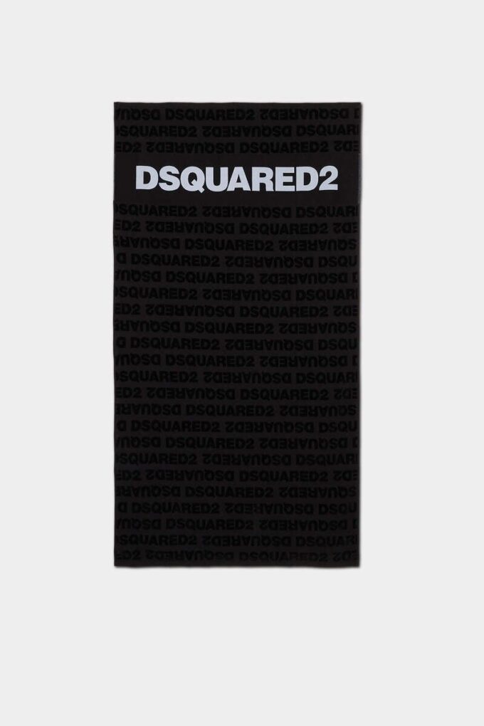 Serviette de plage avec logo Dsquared2 Serviette de plage avec logo Dsquared2