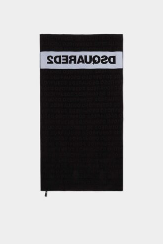 Serviette de plage avec logo Dsquared2