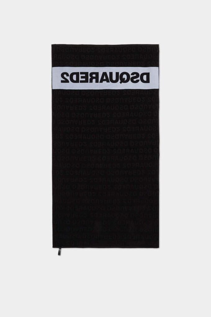 Serviette de plage avec logo Dsquared2 Serviette de plage avec logo Dsquared2