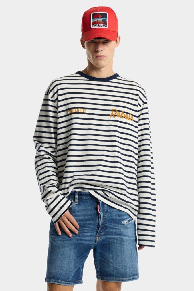 Short bleu marine délavé moyen Short bleu marine délavé moyen