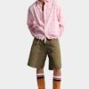 Shorts de charpentier teint en pièce
