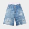 Shorts de surf délavé clair