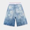 Shorts de surf délavé clair