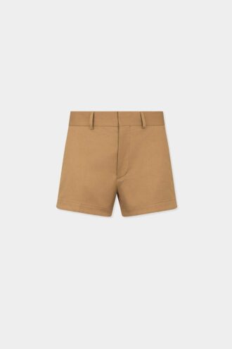Shorts de tennis en coton ajusté