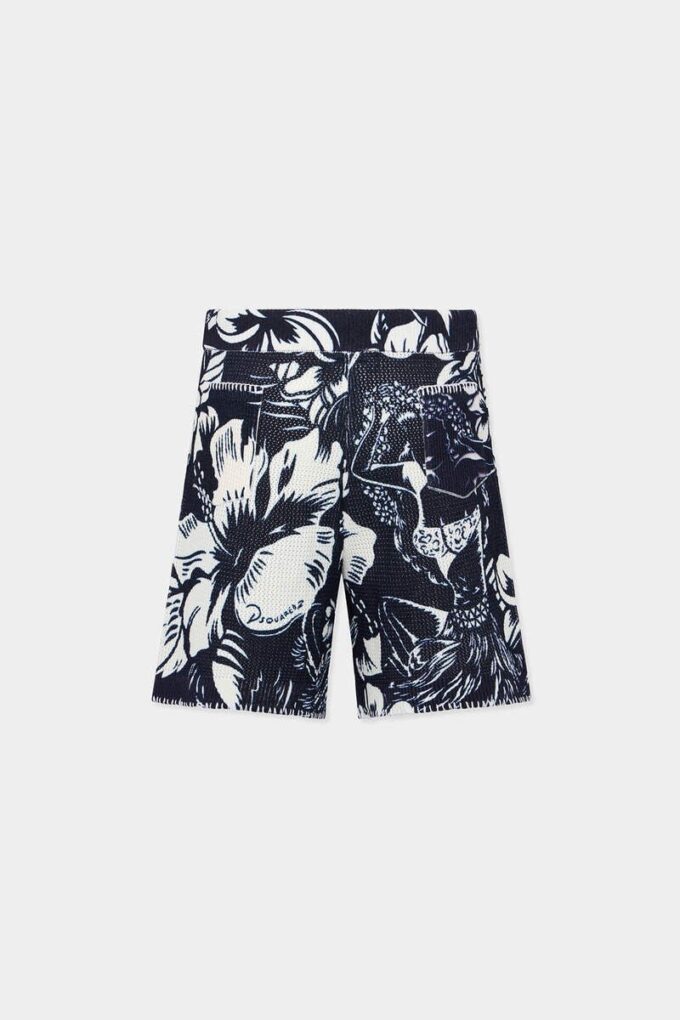 Shorts en maille Dancing Flowers Shorts en maille Dancing Flowers