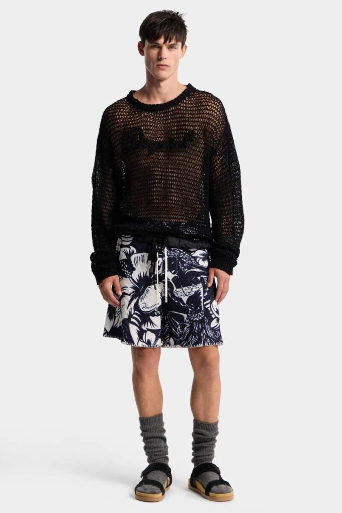 Shorts en maille Dancing Flowers Shorts en maille Dancing Flowers