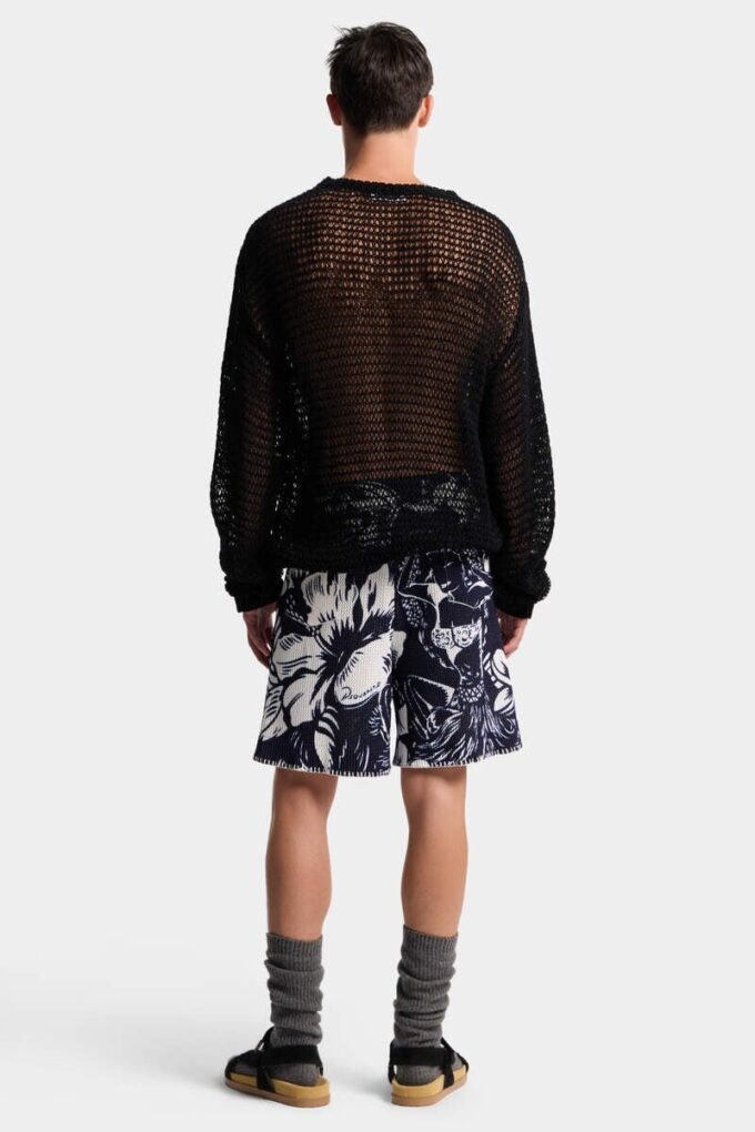 Shorts en maille Dancing Flowers Shorts en maille Dancing Flowers