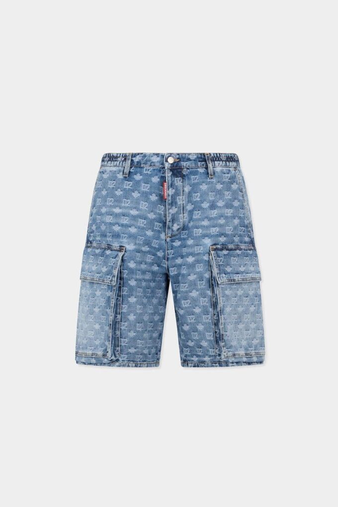 Shorts utilitaires délavés clairs