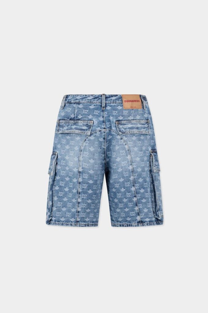 Shorts utilitaires délavés clairs