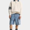Shorts utilitaires délavés clairs