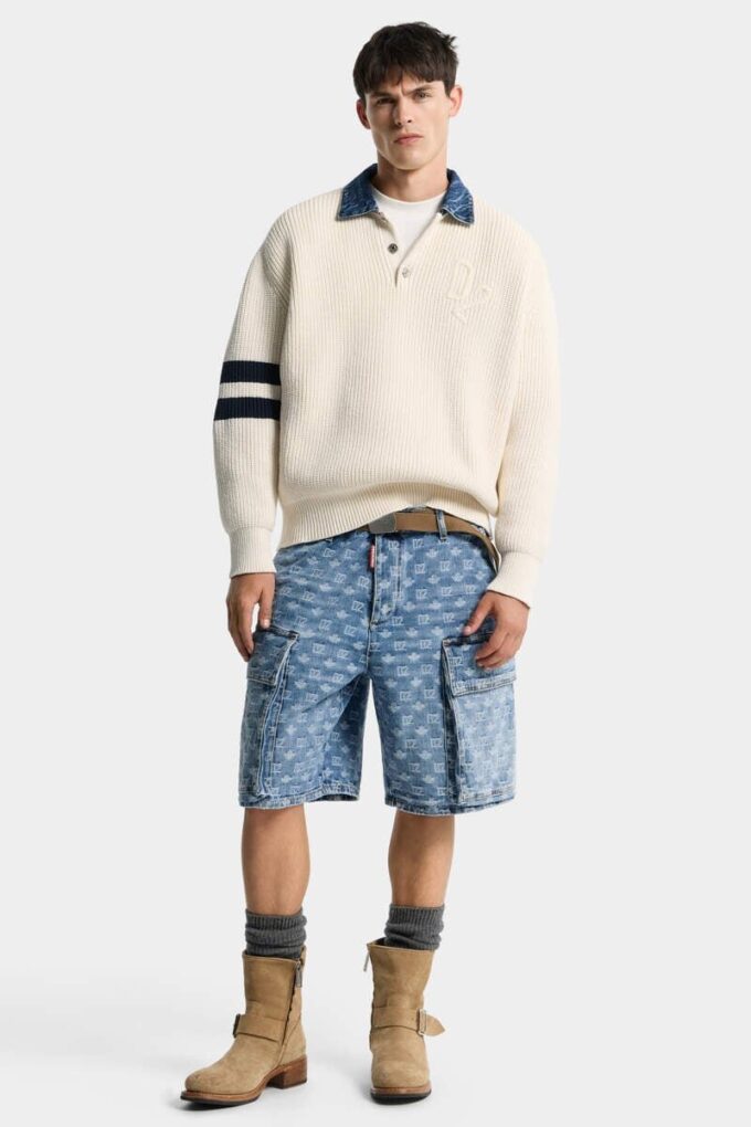 Shorts utilitaires délavés clairs