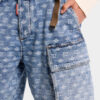Shorts utilitaires délavés clairs