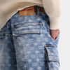 Shorts utilitaires délavés clairs