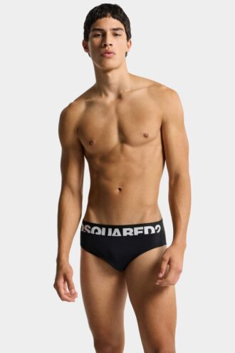 Slip de bain avec logo Dsquared2