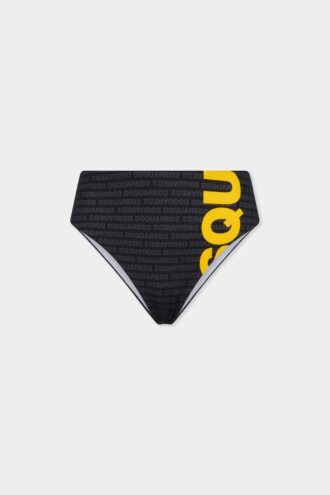 Slip de bikini avec logo Dsquared2