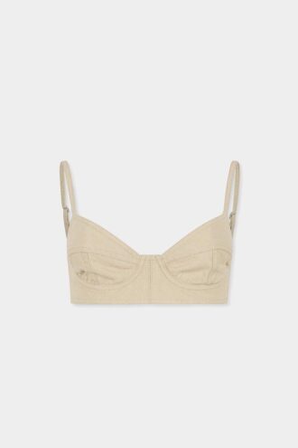 Soutien-gorge Tiki en denim Oxford