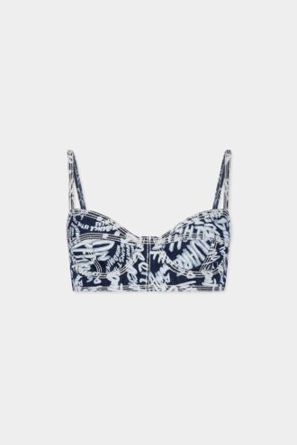 Soutien-gorge Tiki Rebel Hibiscus Dark Flower Wash Soutien-gorge Tiki Rebel Hibiscus Dark Flower Wash