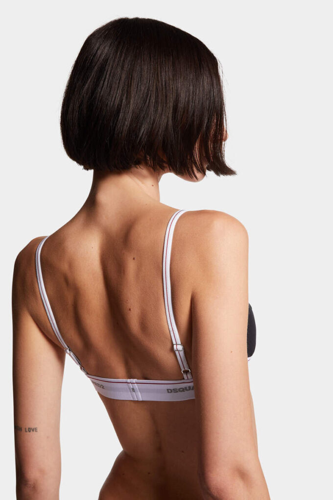 Soutien-gorge triangle avec logo Dsquared2 Soutien-gorge triangle avec logo Dsquared2