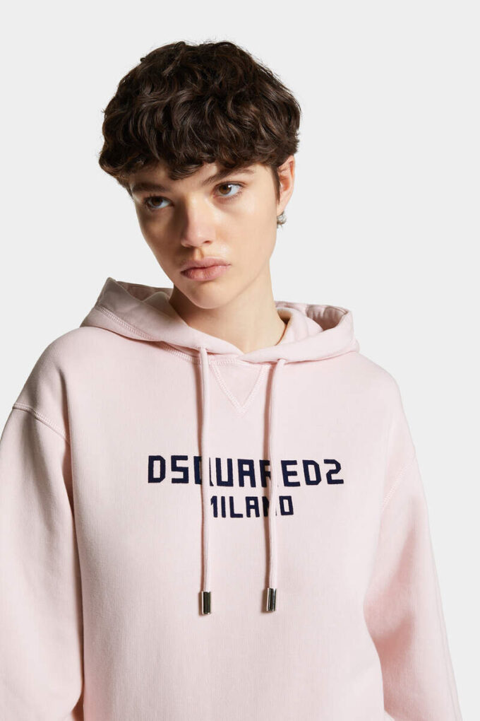Sweat à capuche D2 Milano à la coupe parfaite Sweat à capuche D2 Milano à la coupe parfaite