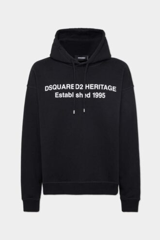 Sweat à capuche Dsquared2 Heritage coupe ample