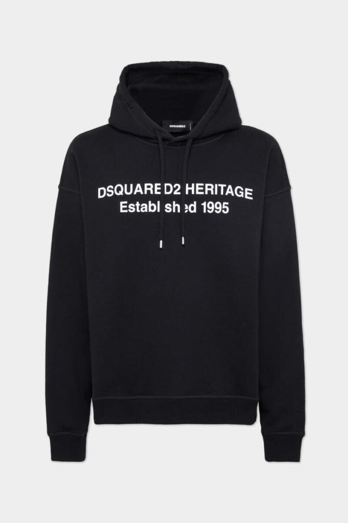 Sweat à capuche Dsquared2 Heritage coupe ample Sweat à capuche Dsquared2 Heritage coupe ample